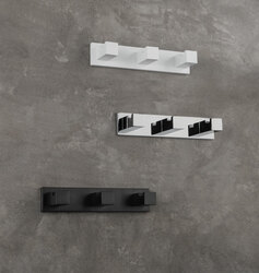 Vešiaky a háčiky  Biely COLOMBO