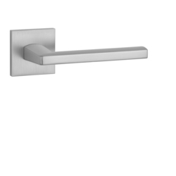 Kľučky na hranatých rozetách Strieborný APRILE