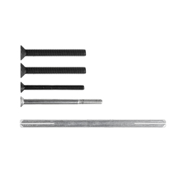 Príslušenstvo ku kľučkám na dvere Strieborný MPK