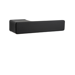 Kľučky na obdĺžnikových rozetách Čierny MPK