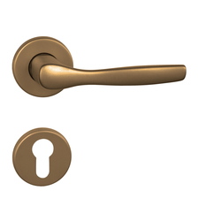 Kľučky na okrúhlych rozetách Bronzový BA