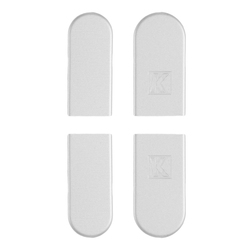 KZ - SET KRYTIEK pre záves KUBICA 2460 4 ks 