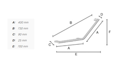 Madlá do kúpeľne Strieborný SMEDBO