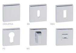 Hranaté rozety Strieborný Tupai