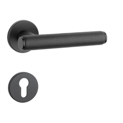 Kľučky na okrúhlych rozetách Čierny APRILE