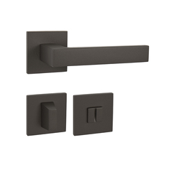 Kľučky na hranatých rozetách Sivý Tupai