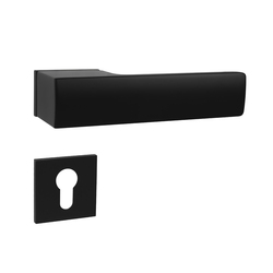 Kľučky na obdĺžnikových rozetách Čierny Tupai