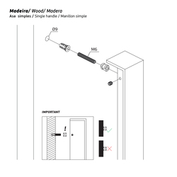 Madlá hranaté priame Medený JNF