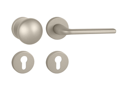 Kľučky na okrúhlych rozetách Strieborný FROSIO BORTOLO