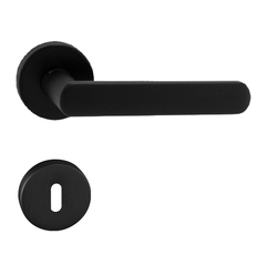 Kľučky na okrúhlych rozetách Čierny FROSIO BORTOLO