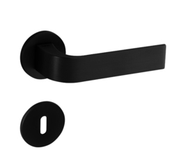 Kľučky na okrúhlych rozetách Čierny Tupai