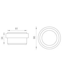 Podlahové dverné zarážky Strieborný AXA