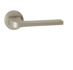 Kľučky na okrúhlych rozetách Strieborný Tupai