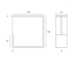 Mušle a madielka na posuvné drevené dvere Strieborný JNF