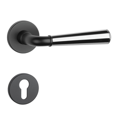 Kľučky na okrúhlych rozetách Kombinovaný APRILE