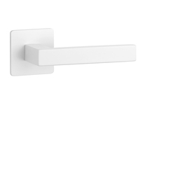 Kľučky na hranatých rozetách Biely STERK