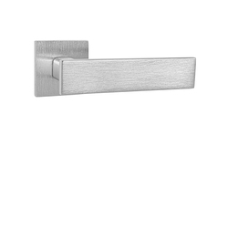 Kľučky na hranatých rozetách Strieborný Tupai