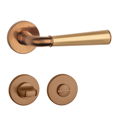 Kľučky na okrúhlych rozetách Kombinovaný APRILE