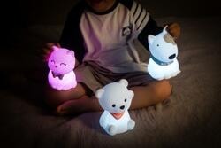 Nočné lampy Biely DHK