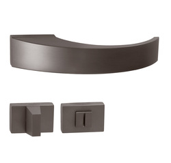 Kľučky na obdĺžnikových rozetách Sivý Tupai