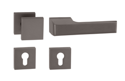 Kľučky na obdĺžnikových rozetách Sivý Tupai