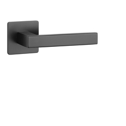 Kľučky na hranatých rozetách Čierny STERK