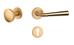 Kľučky na okrúhlych rozetách Kombinovaný APRILE