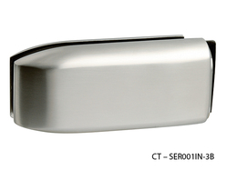 Zámky na sklenené dvere Strieborný CT