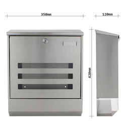 Poštové schránky Strieborný ROTTNER