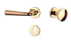 Kľučky na okrúhlych rozetách Kombinovaný APRILE