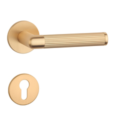 Kľučky na okrúhlych rozetách Zlatý APRILE