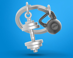 KĽÚČENKY Strieborný MTM