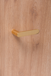 Minimalistické kľučky bez rozety na interiérové dvere Zlatý NUDA - VERUM ITALY