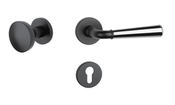 Kľučky na okrúhlych rozetách Kombinovaný APRILE