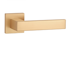 Kľučky na hranatých rozetách Zlatý APRILE