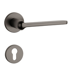 Kľučky na okrúhlych rozetách Sivý APRILE