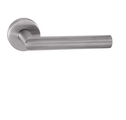 Kľučky na okrúhlych rozetách Strieborný Tupai