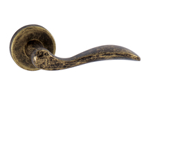 Kľučky na okrúhlych rozetách Bronzový Tupai