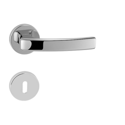 Kľučky na okrúhlych rozetách Strieborný FROSIO BORTOLO