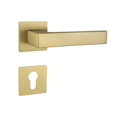 Kľučky na hranatých rozetách Zlatý Tupai