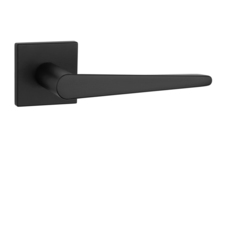 Kľučky na hranatých rozetách Čierny APRILE