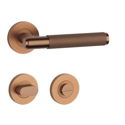 Kľučky na okrúhlych rozetách Medený STERK