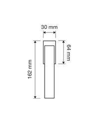 Hranaté kľučky na okná Kombinovaný LINEA CALI