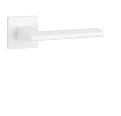 Kľučky na hranatých rozetách Biely APRILE