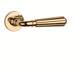 Kľučky na okrúhlych rozetách Zlatý APRILE