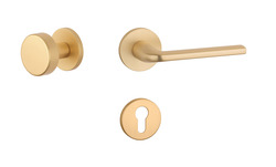 Kľučky na okrúhlych rozetách Zlatý APRILE