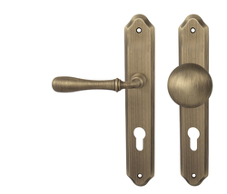 Kľučky na rustikálnych štítoch Bronzový FROSIO BORTOLO