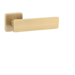 Kľučky na hranatých rozetách Zlatý APRILE