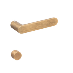 Minimalistické kľučky bez rozety na interiérové dvere Bronzový NUDA - VERUM ITALY