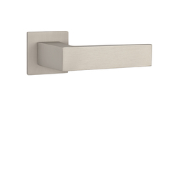 Kľučky na hranatých rozetách Strieborný Tupai